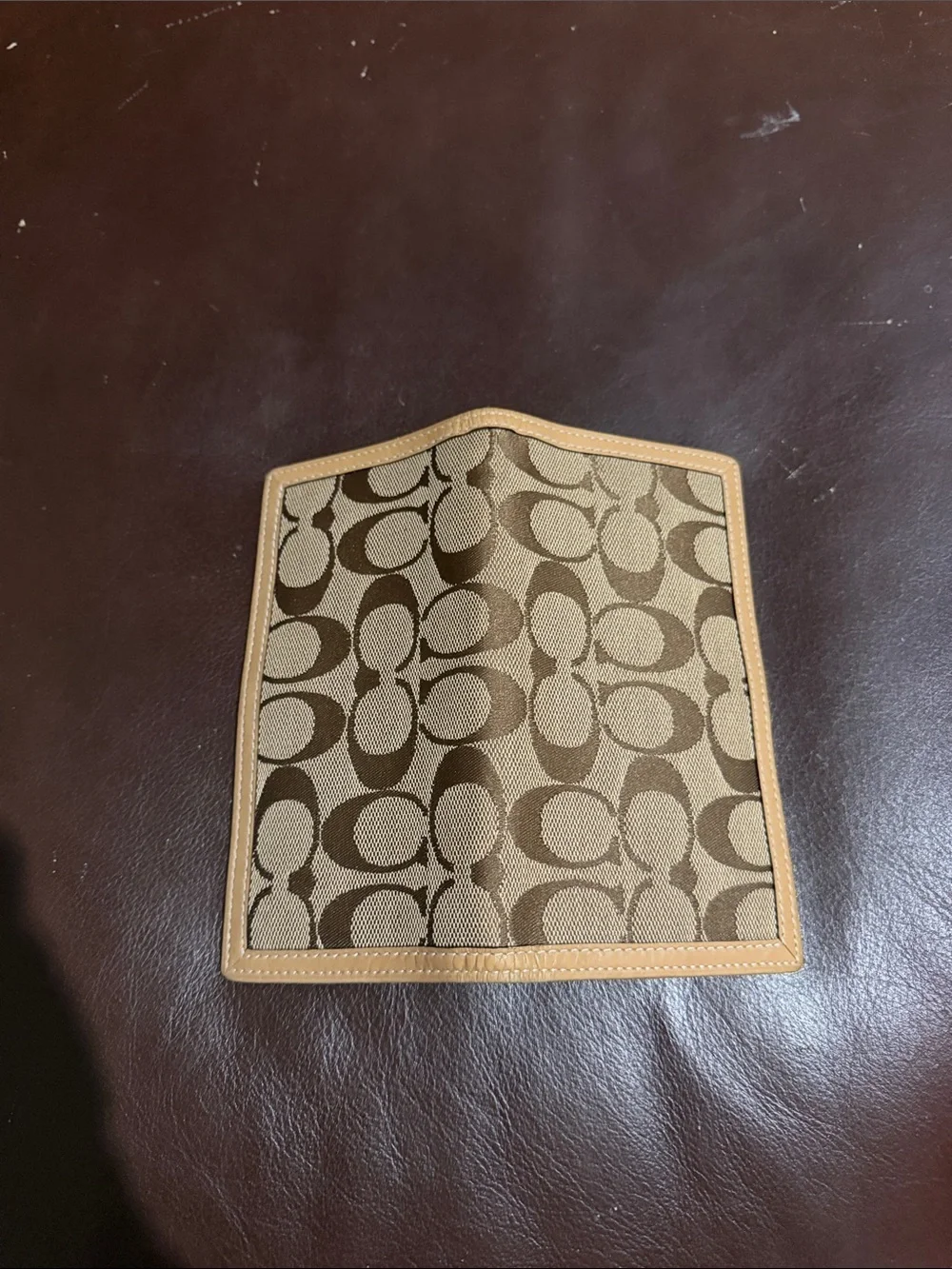 Coach Vintage Checkbook/Wallet